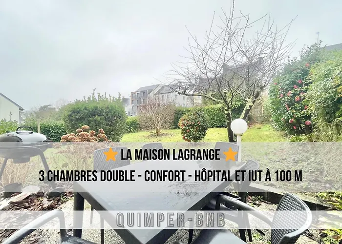 Maison Lagrange - 4 Chambres Quartier Iut Hopital