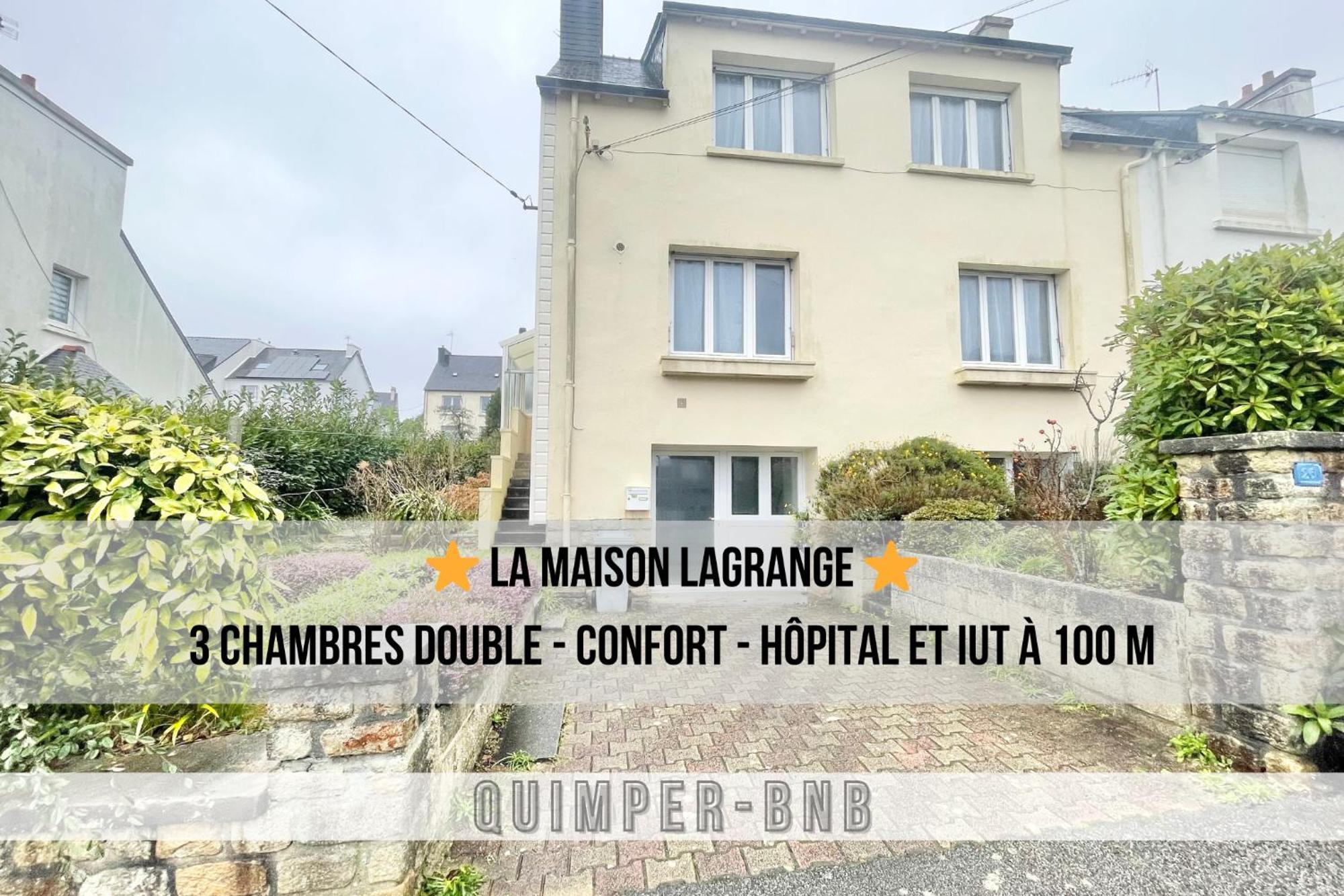 Vakantiehuis Maison Lagrange - 4 Quartier Iut Hopital Quimper
